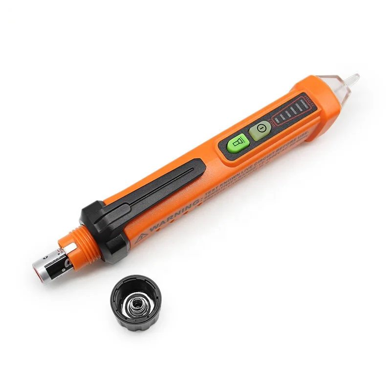 Peakmeter PM8908C Factory Supply Non Contact Electronic AC Voltage Detector Pen With 3 Kinds Sound And LED Alarm tester