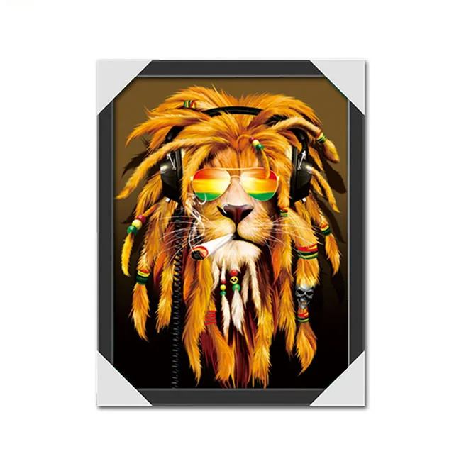 3d lenticular printing dog picture with MDF Frame 3d poster in stock of lovely  puppy images