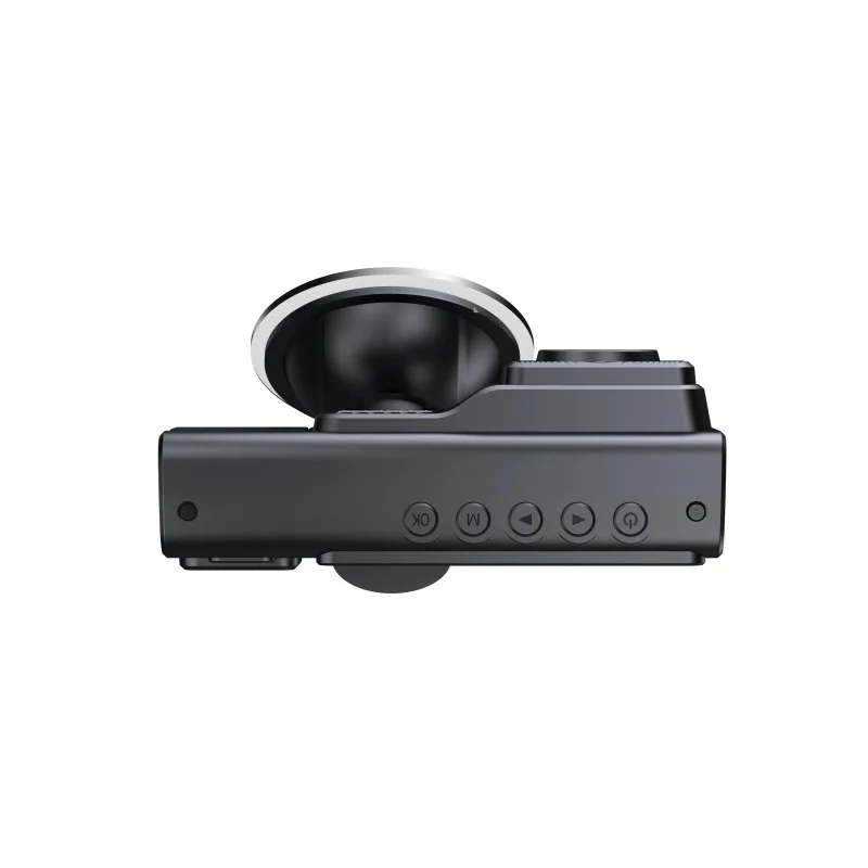 1080P Car Dashboard Camera 2-Camera System with Front Cabin Rear Driving Recorder Loop Recording Parking Monitoring Vehicle DVR