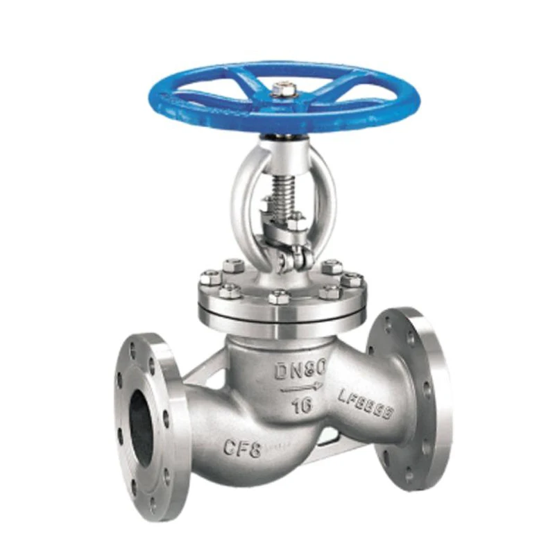 High Pressure Dn50 Flange Forged Globe Valve Manual Threaded Water Shutoff Valves Stainless Steel Rising Stem Globe Valve
