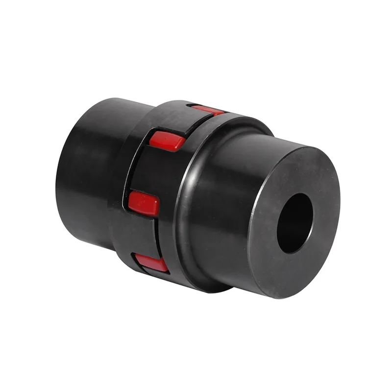 Factory Price 45# steel flexible shaft coupling torque transmission Rotex coupling High Quality spider jaw shaft connector