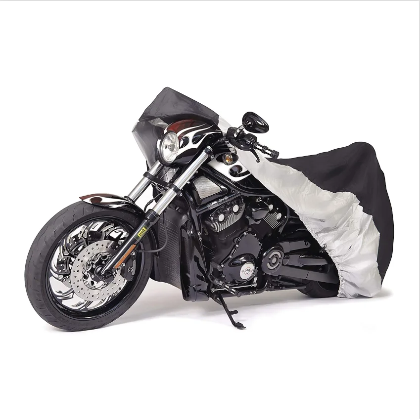 
High Quality China Manufacturer Oxford Silver Motorcycle Tent Cover 