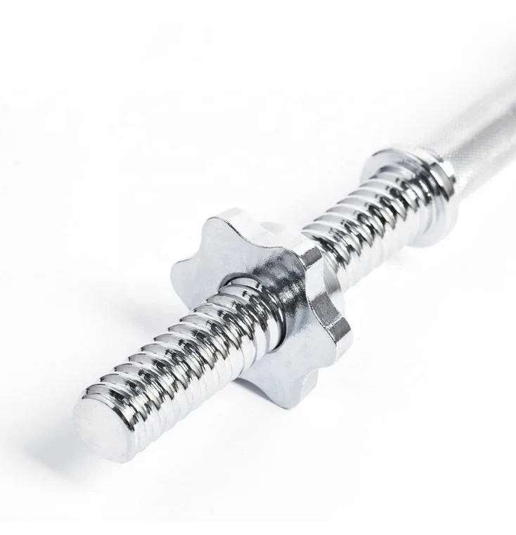 Dumbbell Handle Bar High-quality Chrome Dumbbell Bar Weightlifting Gym Weight Barbell