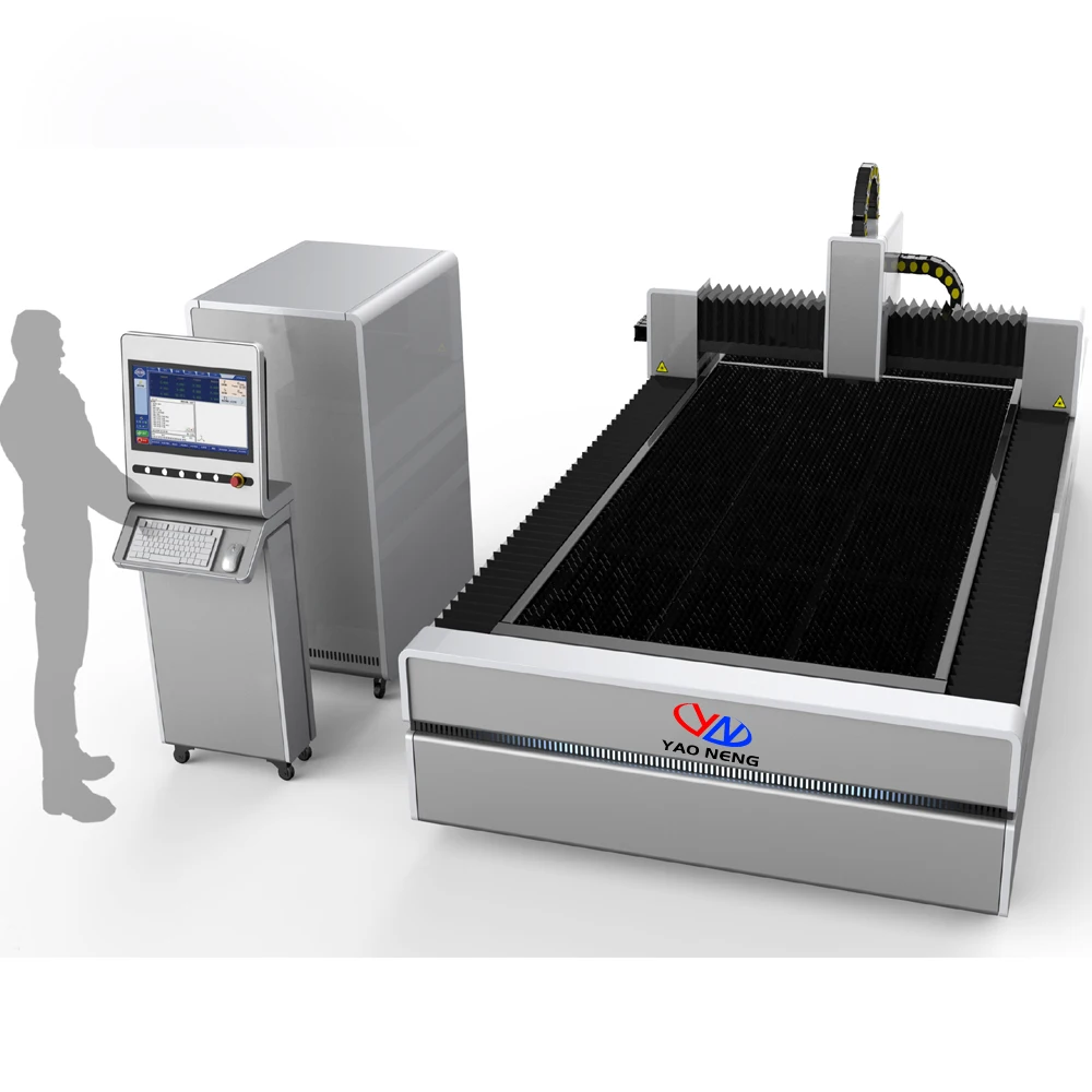 2mm 3mm 4mm 5mm 6mm Iron Steel 3015  Metal Fiber Laser Cutting Machine
