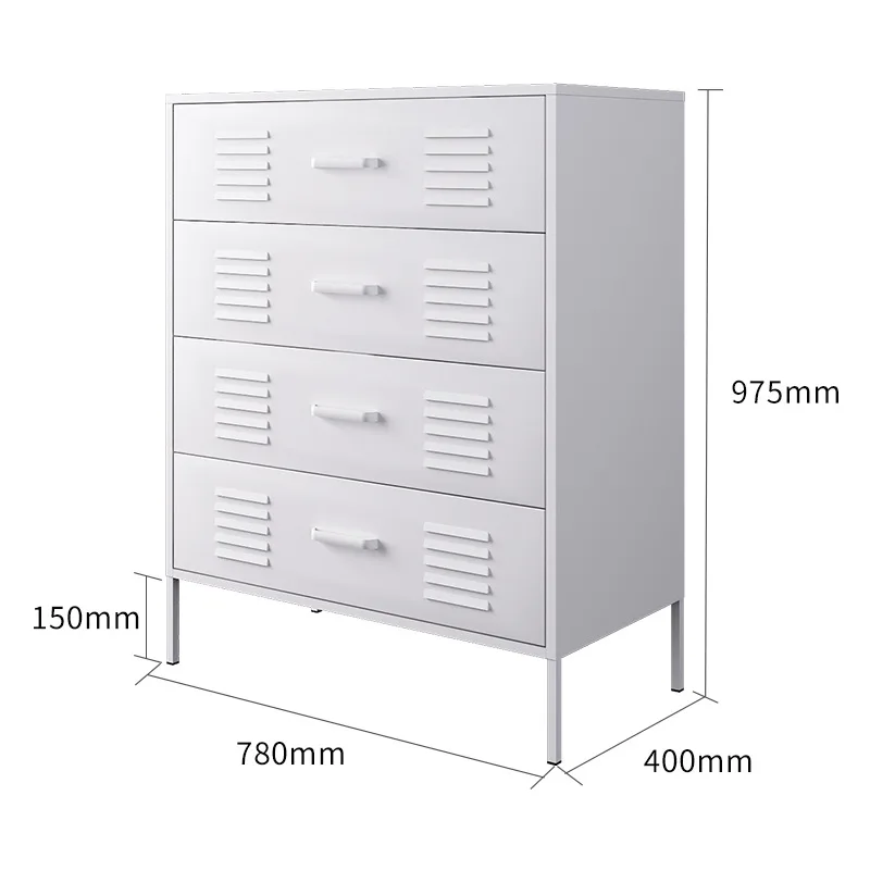Metal Designer Furniture 4 Drawer File Cabinets Durable Drawer Cabinet low cabinet