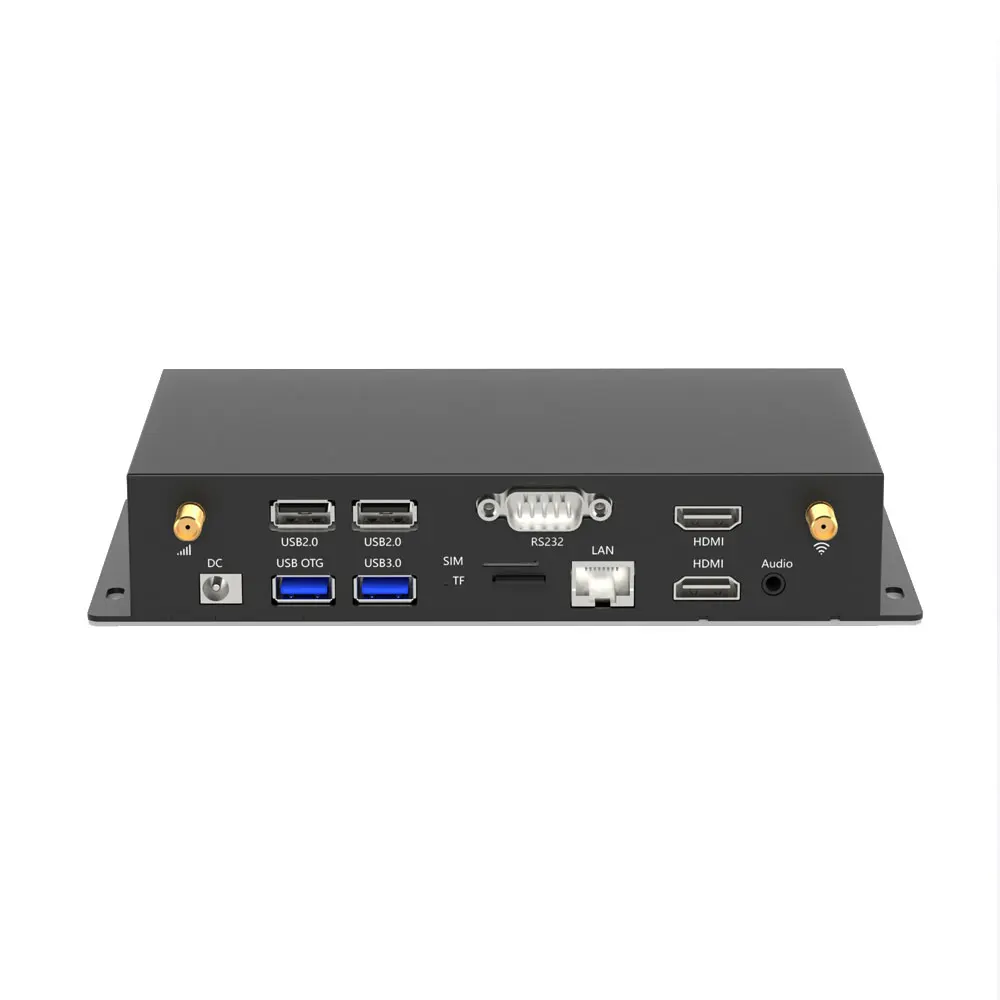 RK3568 Digital Signage Android Media Player Box Advertising Display Metal box with RS232 4K HD