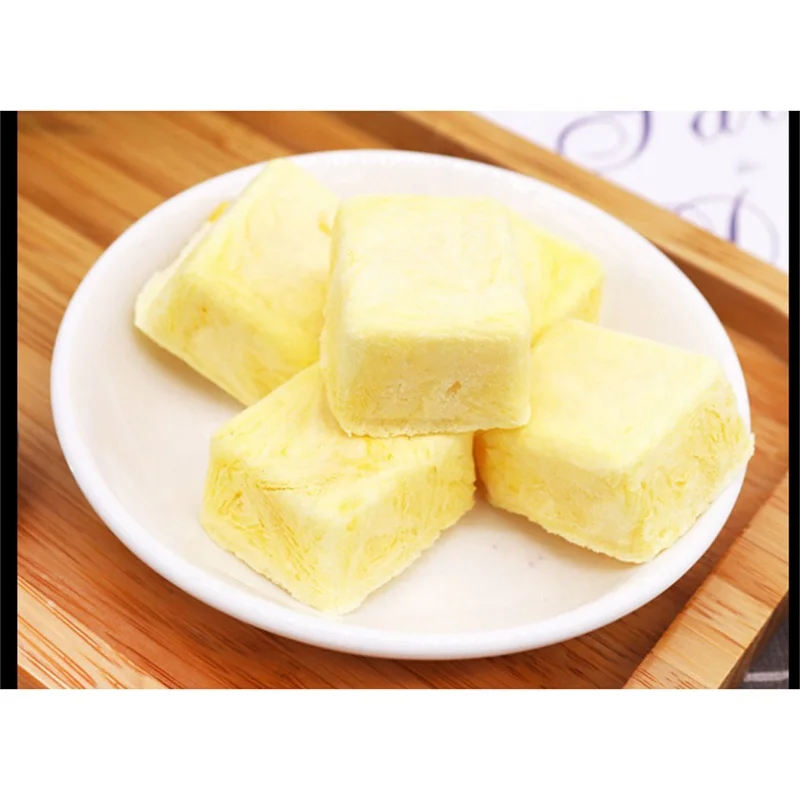 Best Selling Candy Freeze Dried Yogurt Cube With Fruit For Wholesale Cheap And OEM Professional
