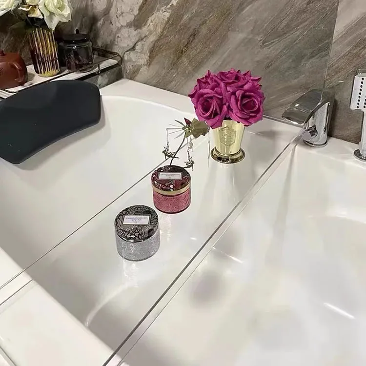 Bathroom Bathtub Acrylic Storage Rack Hotel Bath Storage Rack Multifunctional Fish Cylinder Rack