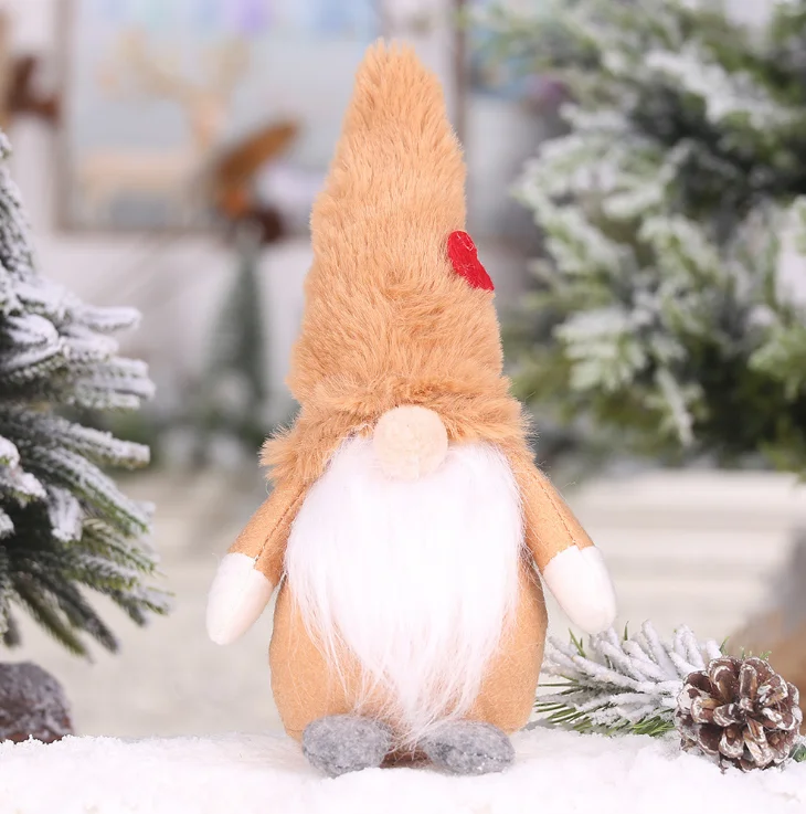 Мягкая шведская игрушка Санта-кукла гнома скандинавский Tomte Nordic Nisse Sockerbit карликовый эльф домашние украшения Рождество