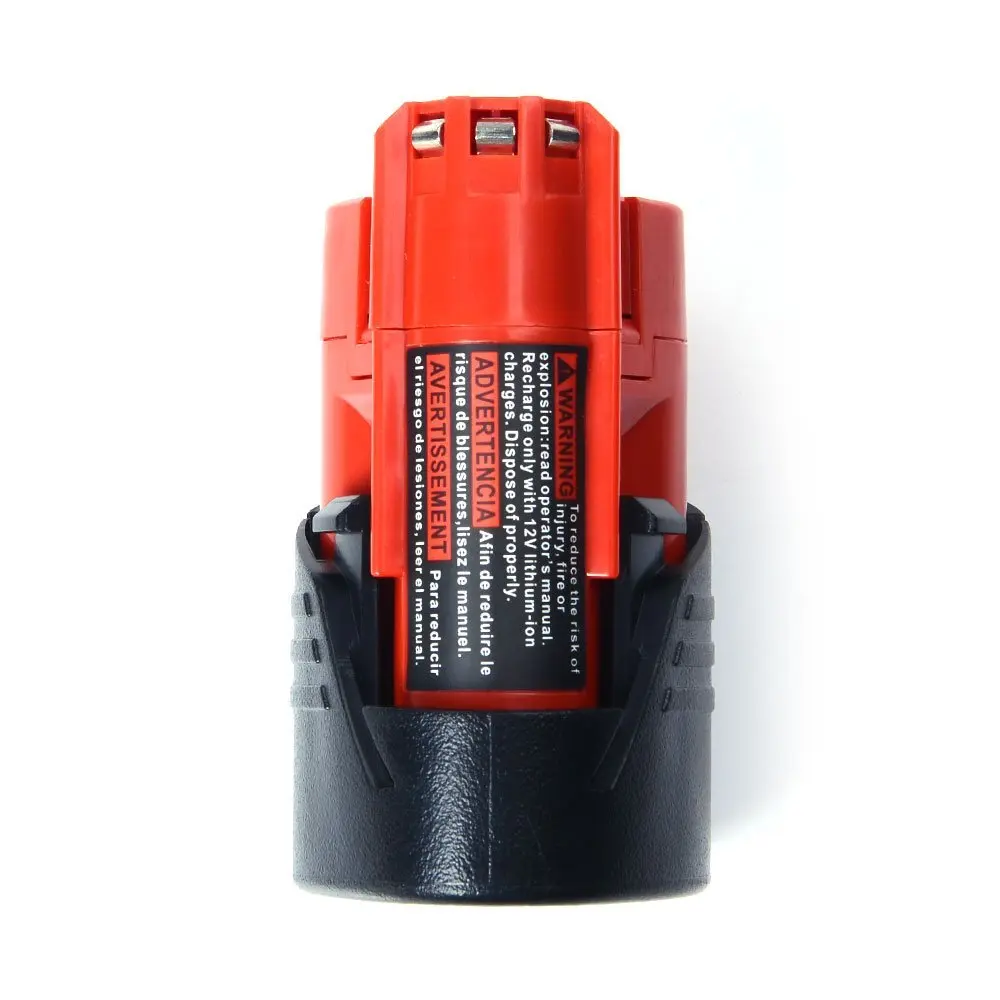 Аккумуляторная литий-ионная аккумуляторная батарея J102 18V 12V 3000mAh дрель для Milwaukees