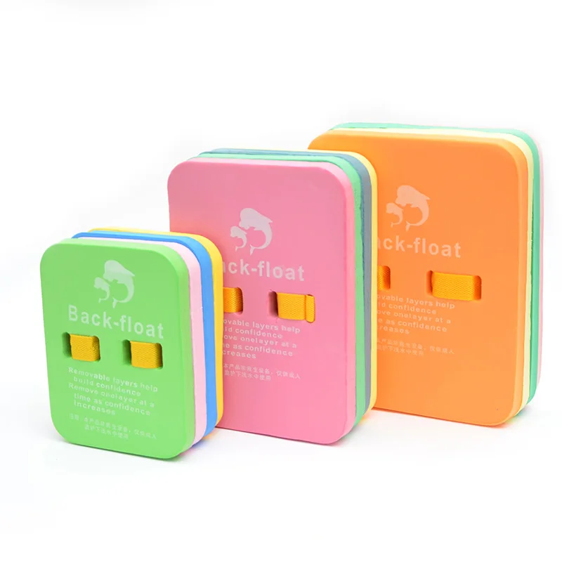 Customization 3 Sizes Children Swimming EVA Foam Back Floating Plate Kids Swim Beginne Snorkeling Board