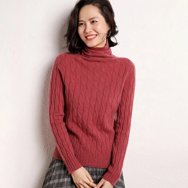Ex-factory price sweater 100% pure cashmere ladies