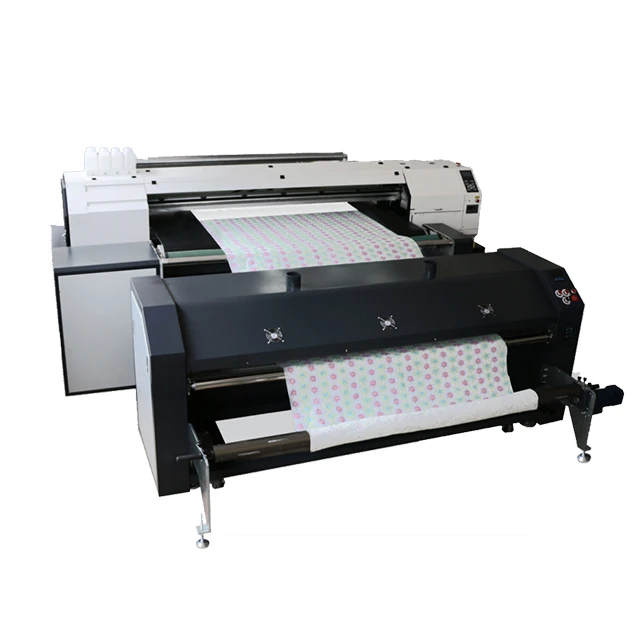 Wide Application of Textile digital printer direct printing on fabric with reactive and pigment ink
