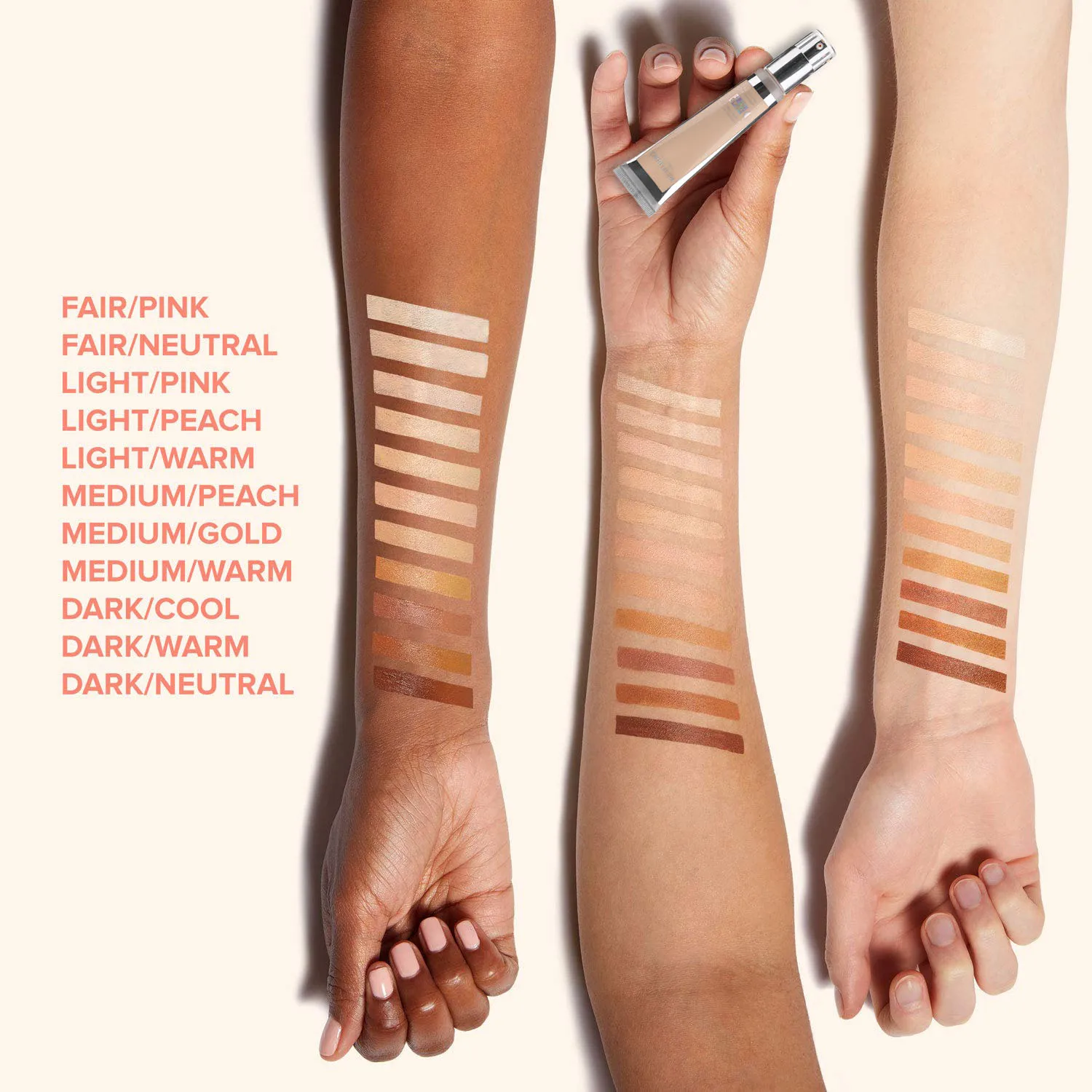 Brand Private Label Organic Vegan Mens Women Skin Face Tinted Moisturizer Spf Foundation