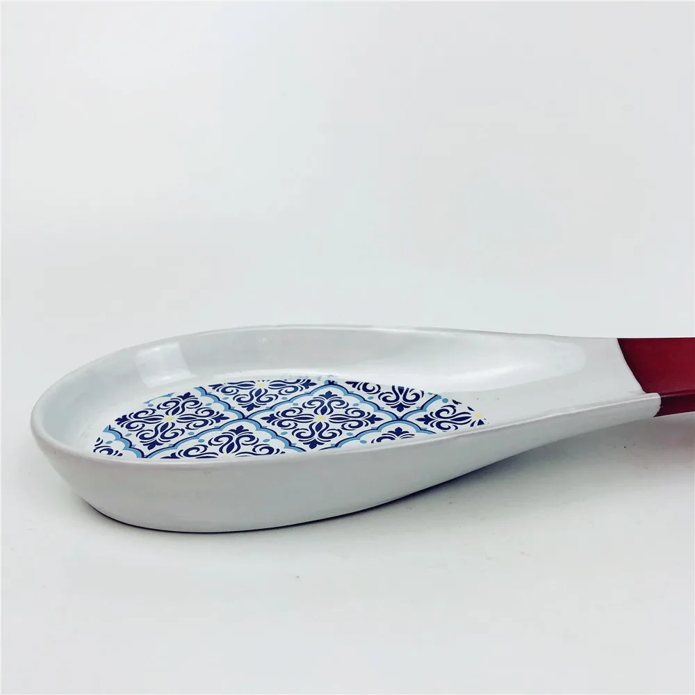 Exports of Foreign Trade Ceramic Serving Soup Spoon Holder