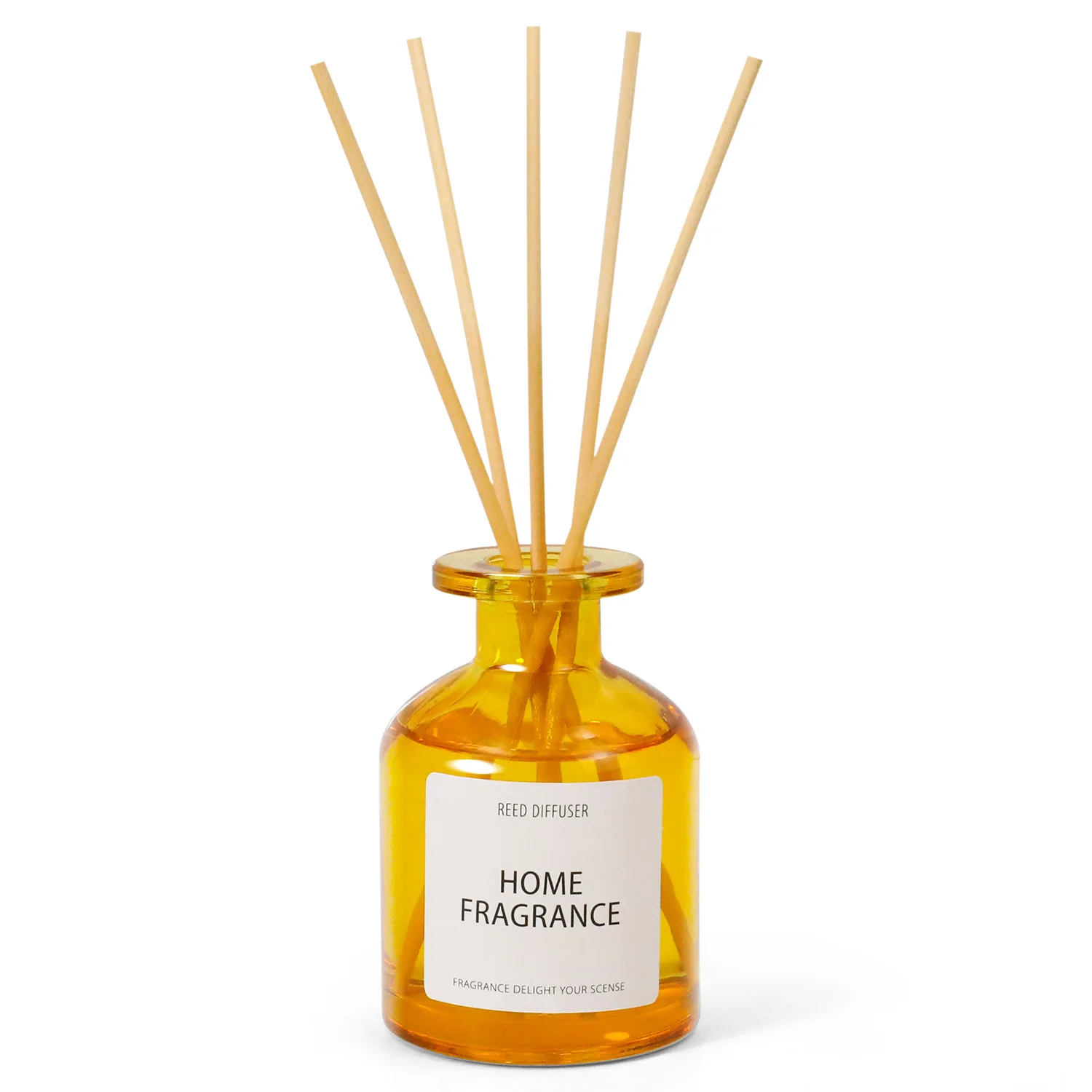 High Quality Air Freshener 100ml Custom Logo Creative Bottle Lemon Reed Diffuser With Cork