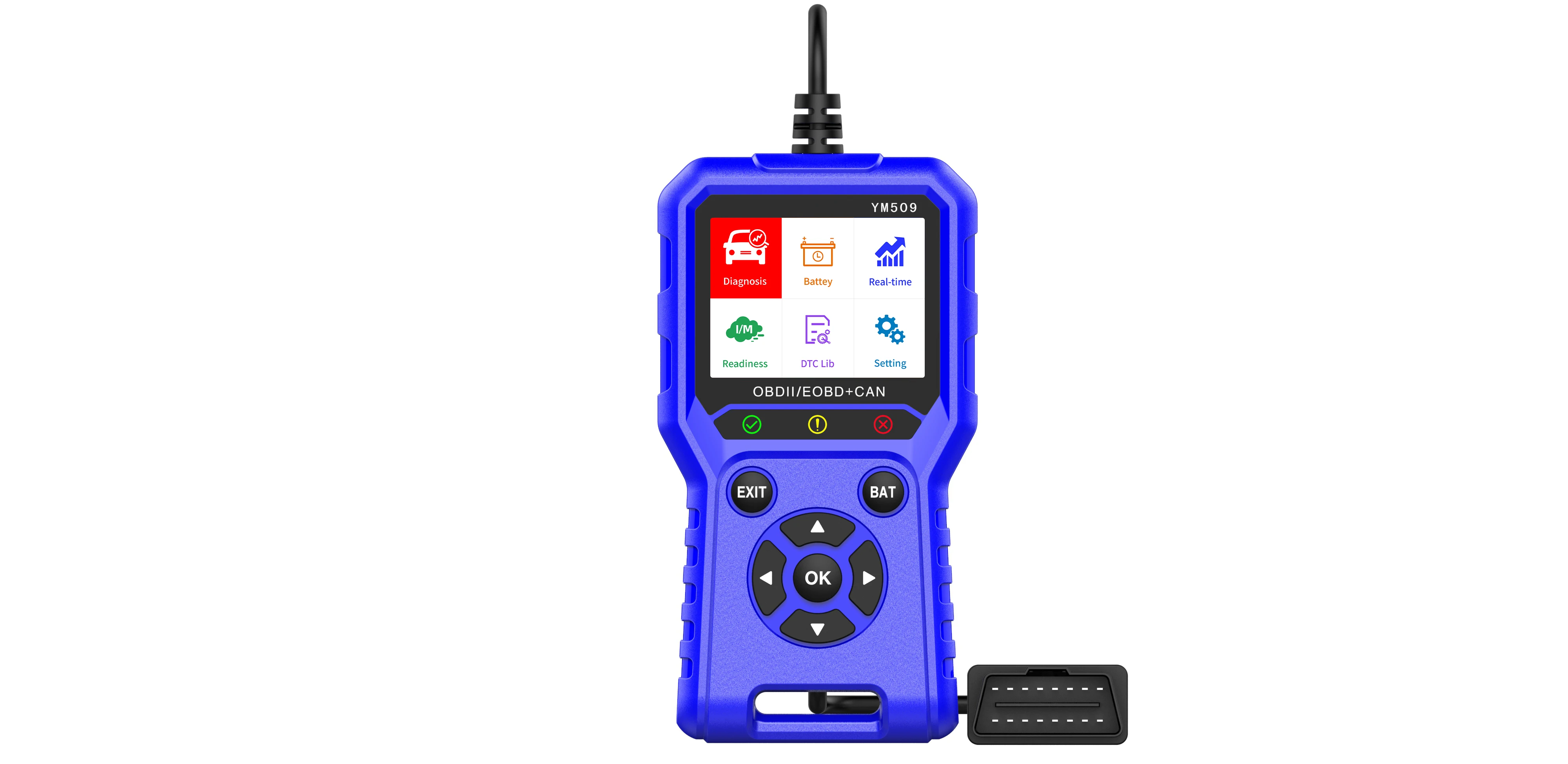 5-18 В инструмент для сканирования автомобиля 2 8 дюймов экран OBD2 сканер удаленный кода