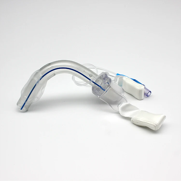 
Tracheostomy Tube Free of Latex Silicone Cuffed Disposable Tracheostomy 