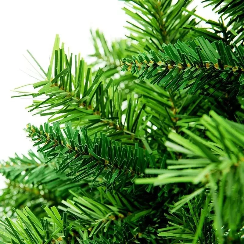 Customized Green Artificial PVC Christmas Tree With Metal Stand Indoor Outdoor Holiday Xmas Decoration Arbre De Noel Navidad
