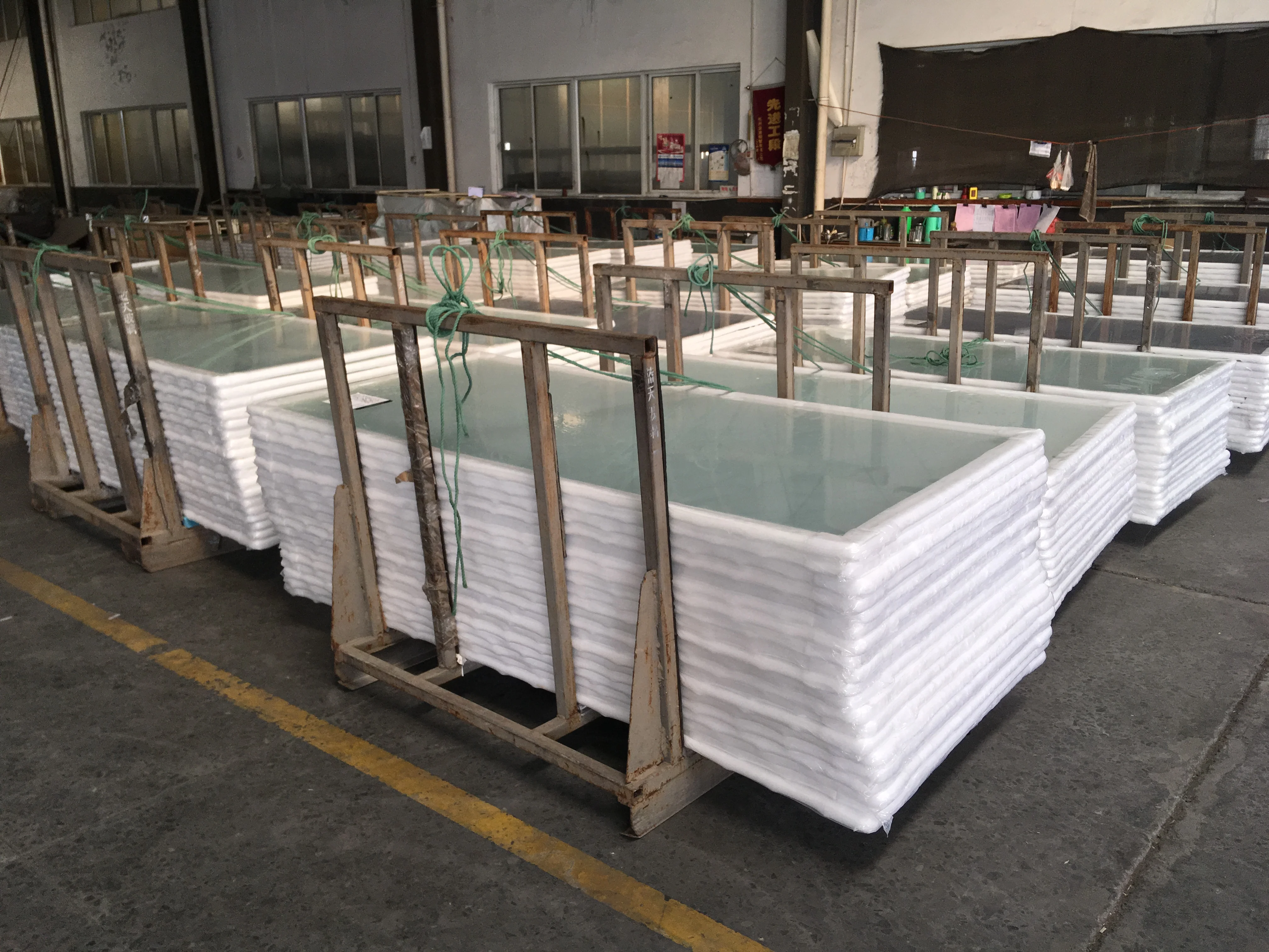 Walk In Bath Fixed Screen Shower Wall Panel 10mm 8mm Bathtub Tempered Glass Shower Screen