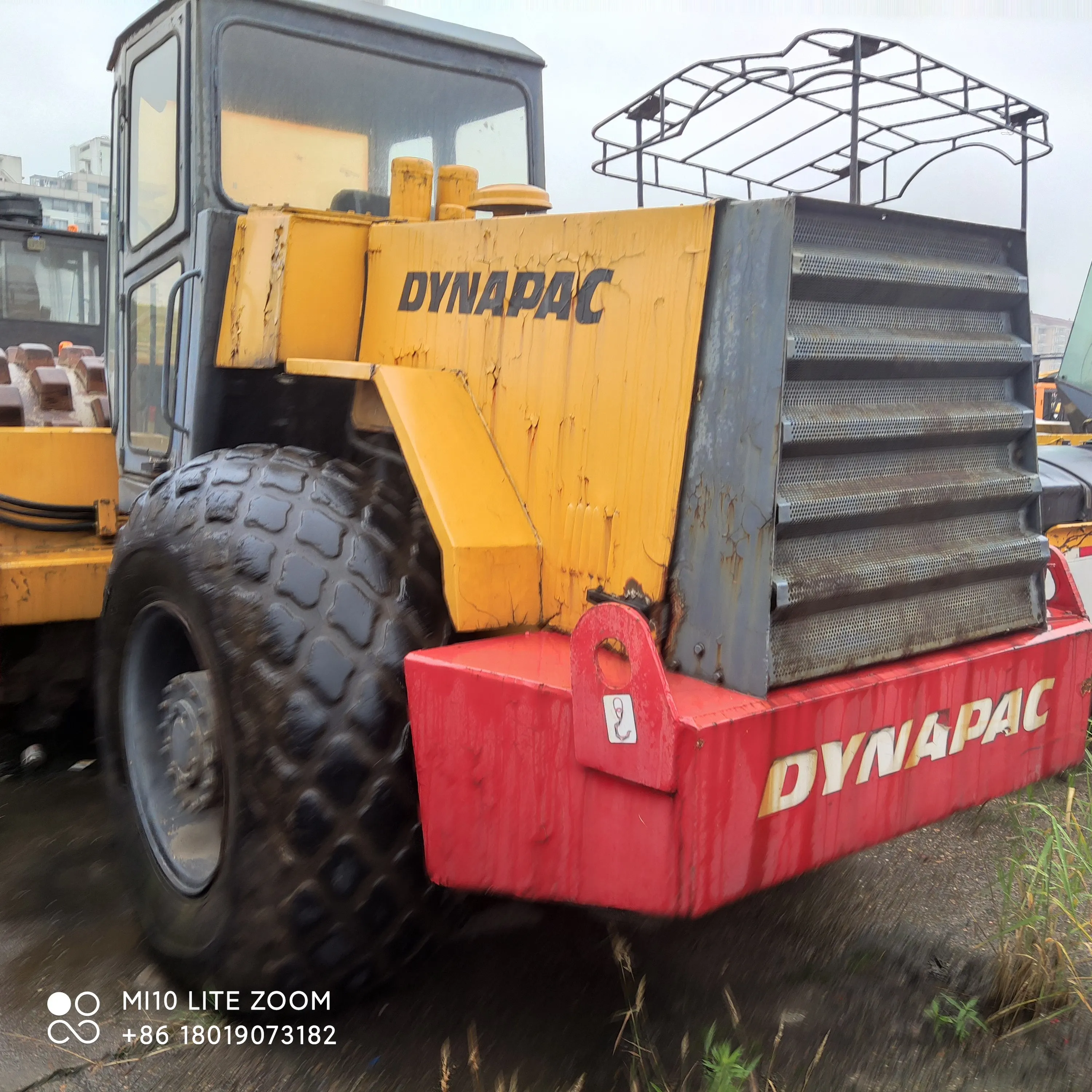 
Used Road Roller Dynapac CA301D Compactor Dynapac 12 ton padfoot compactor 