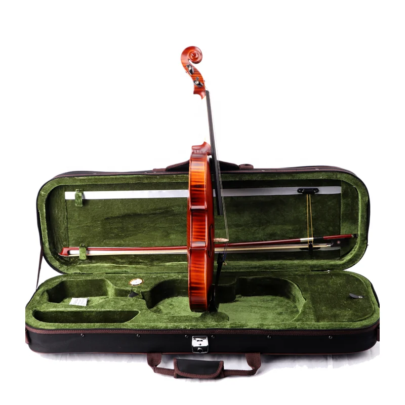 SEASOUND OEM Professional Antique Hand-carved Maple Violin With Case JYV06