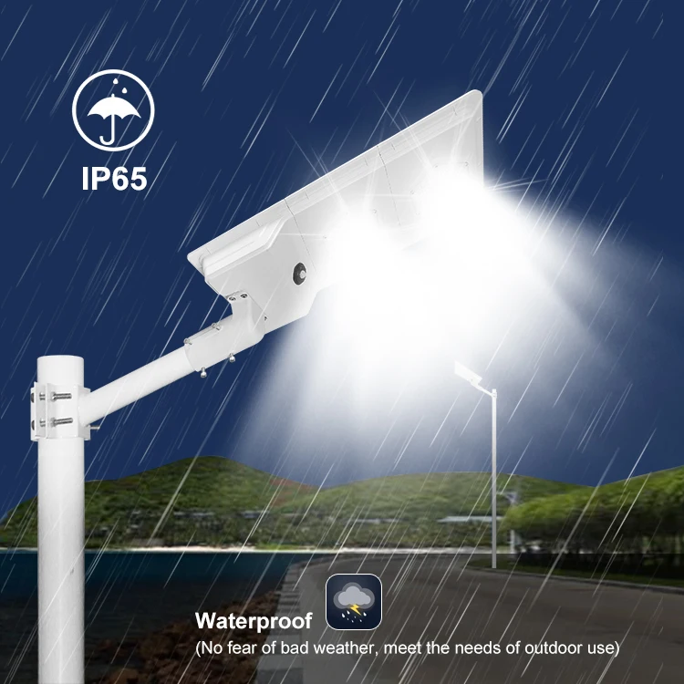 Solar Street Lights Outdoor Waterproof 50w with Solar Power Supply