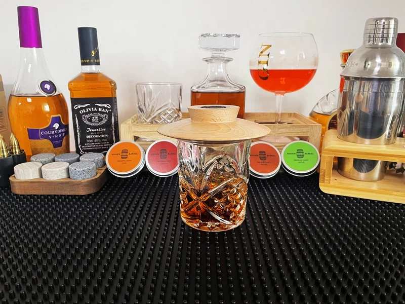 Premium quality wooden cocktail smoker