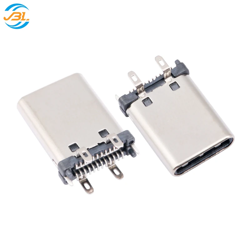 TYPE-C motherboard vertical 24PIN attached shell four pin insert plate manufacturers supply quick charging motherboard connector