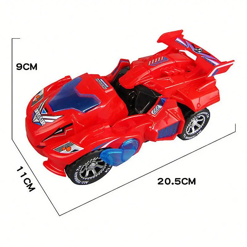 Universal B O Dinosaur transform toy car light music