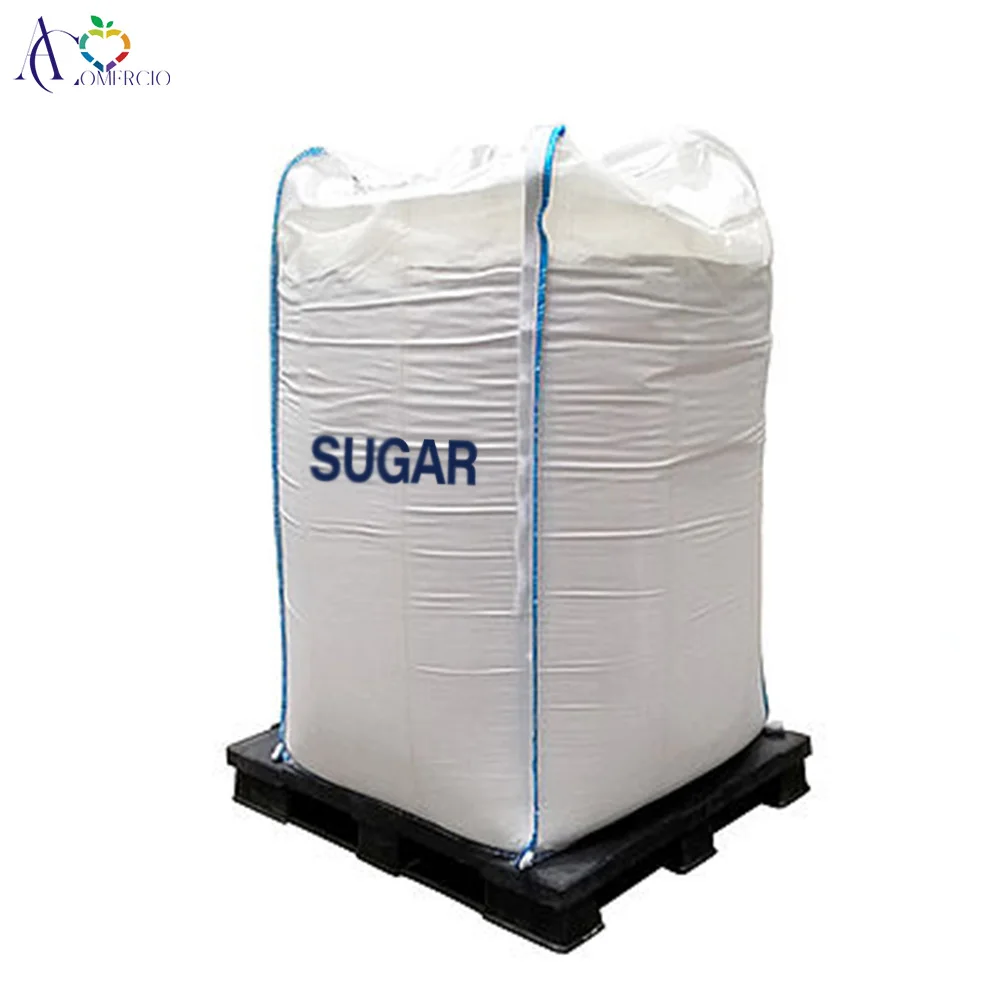 
ICUMSA Beet Sugar Crystal Sugar Cane Sugar Refined WHITE Granular Fructose Glucose Sachet HACCP Bulk Bag BRC Gap ISO 