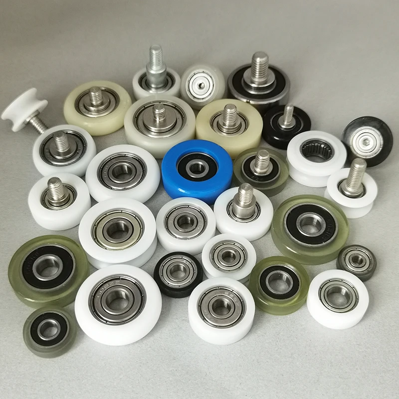 Полезная нагрузка 15 кг пластиковый роликовый BS69620-6 6x20x6 плоский/круглый/U/V/H паз шкив подшипник для чистящего оборудования