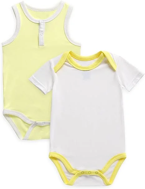 Custom factory manufacturer Wholesale organic bamboo infant toddler Sleepwear romper pajamas bamboo soft onesie baby romper