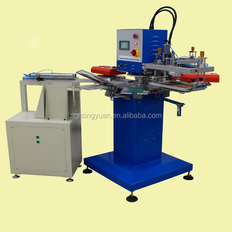 screen printing machine for printing on napkin with the rapidtag
