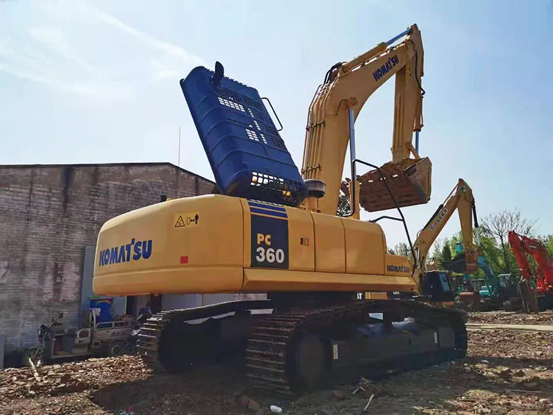 Japan imported used komatsu pc360-7 excavator PC 360 360-7 PC360 36 TON second hand excavating car