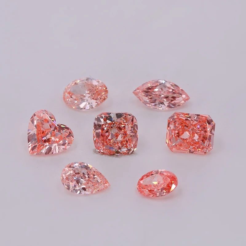 Сертификат Starsgem IGI розовый цвет оптовая продажа лабораторный бриллиант VVS свободный HPHT CVD