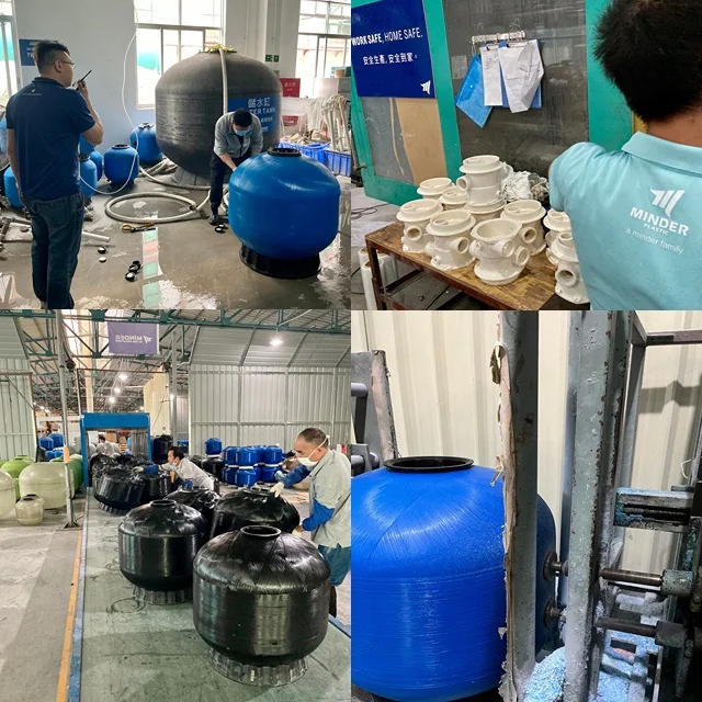 China supplier  good  price  Automatic backwash  fiberglass sand filter swimming pool sand filter