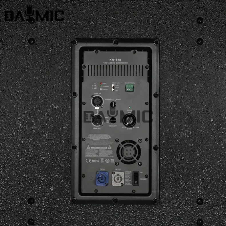 1000W Class D Active Subwoofer Power Amplifier Module for 18 Inch Speaker