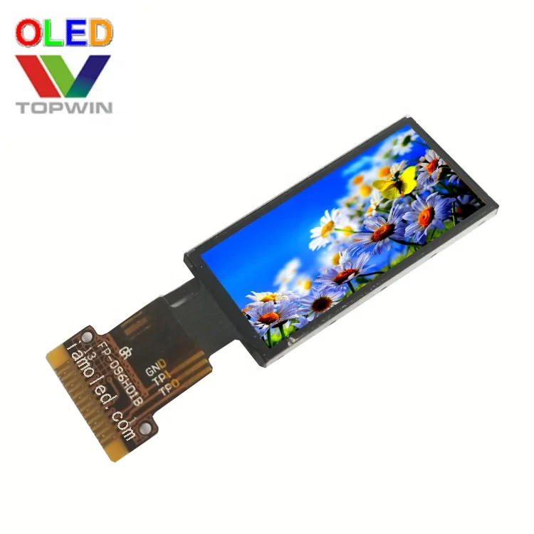 Custom 0.96 inch square oled display 80x160 full color LH096TIG11 Welding type