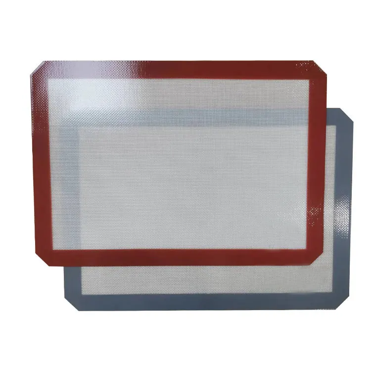 0.70 mm thick high temperature non stick Silicone Baking Mat Half Sheet Mat 16 1/2 x 11 5/8 for oven
