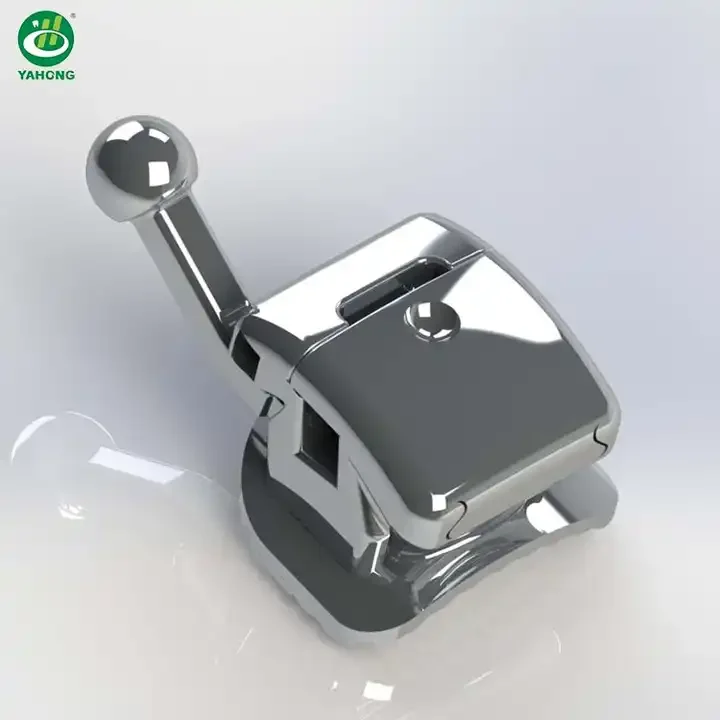 Yahong Orthodontic Self-ligating Bracket Standard/High/Low Torque Dental Braces 7G Max with auxiliary arch foramen Factory Price