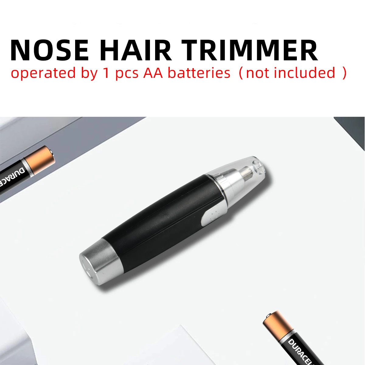 Chinese Supply High Quality Portable battery electric ear and nose hair trimmer for men