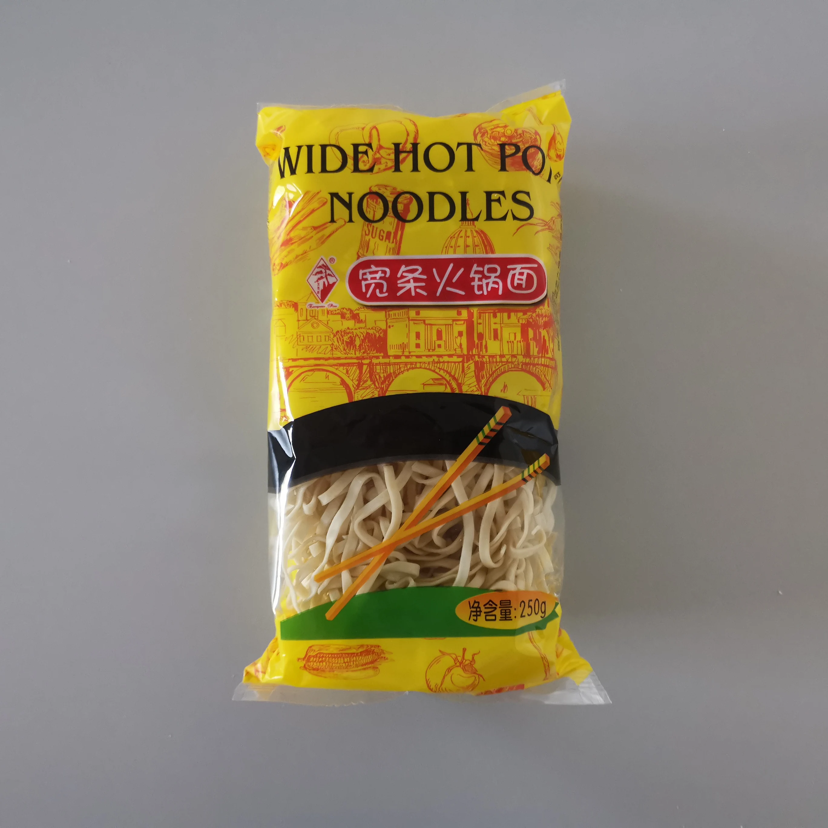 Широкая Горячая кастрюля лапша мгновенная пшеница