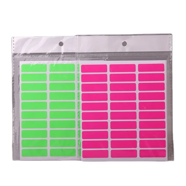 Bailida Wholesale Sticker Adhesive Stick Paper Colorful Waterproof Custom Stickers Single Side