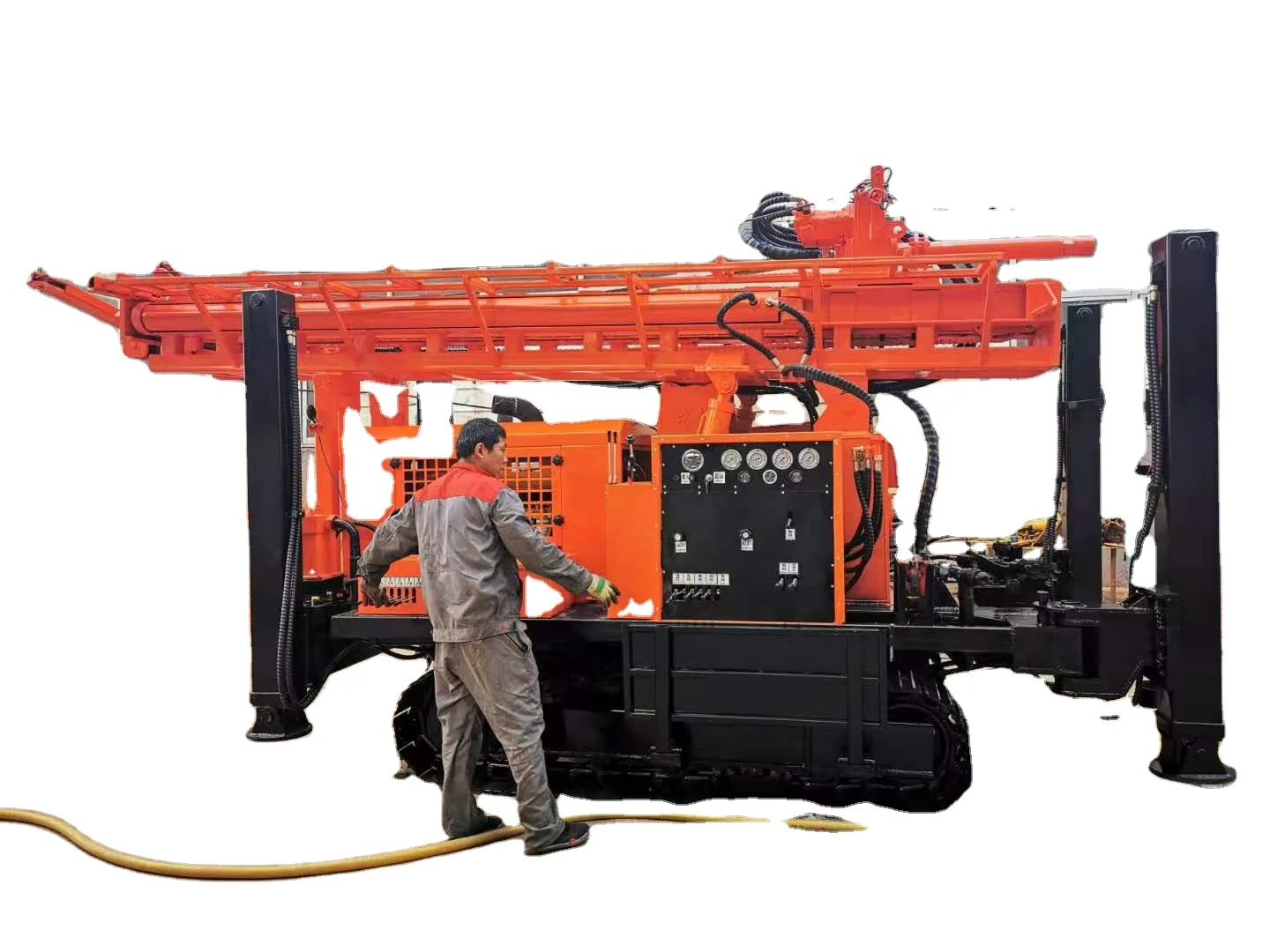 600m Diesel Engine Borehole Water Well Drill/Drilling Rig Machine