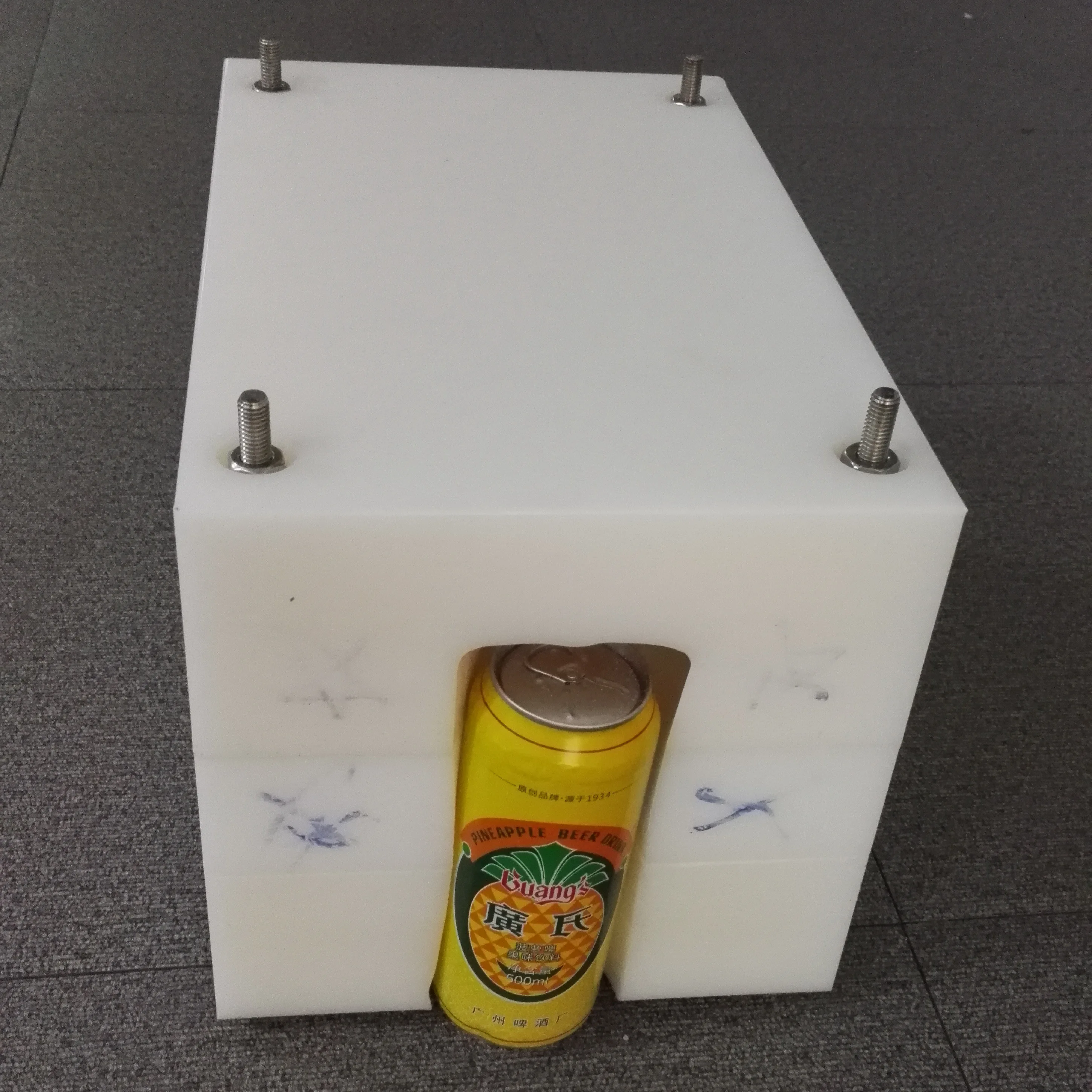 Milk can turn over equipment