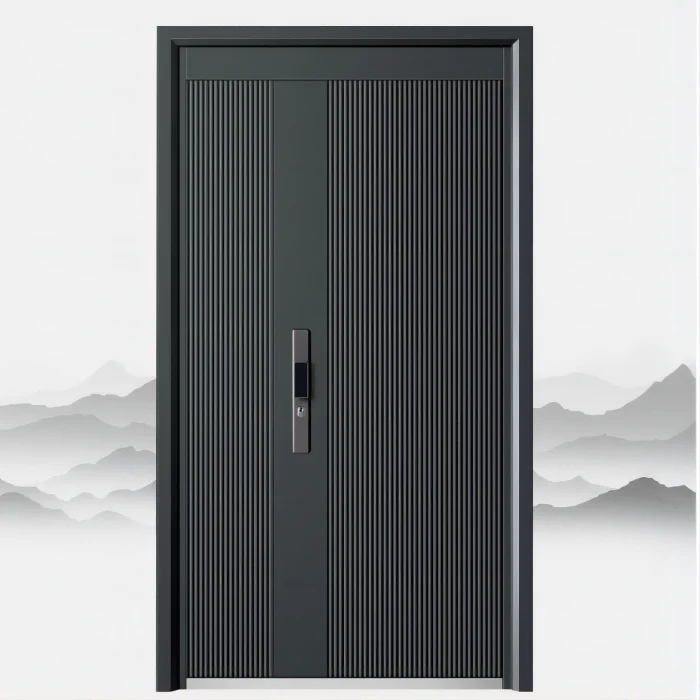 Front Door Security Steel Door Metal Steel Armor Heavy Duty Extended Bolt