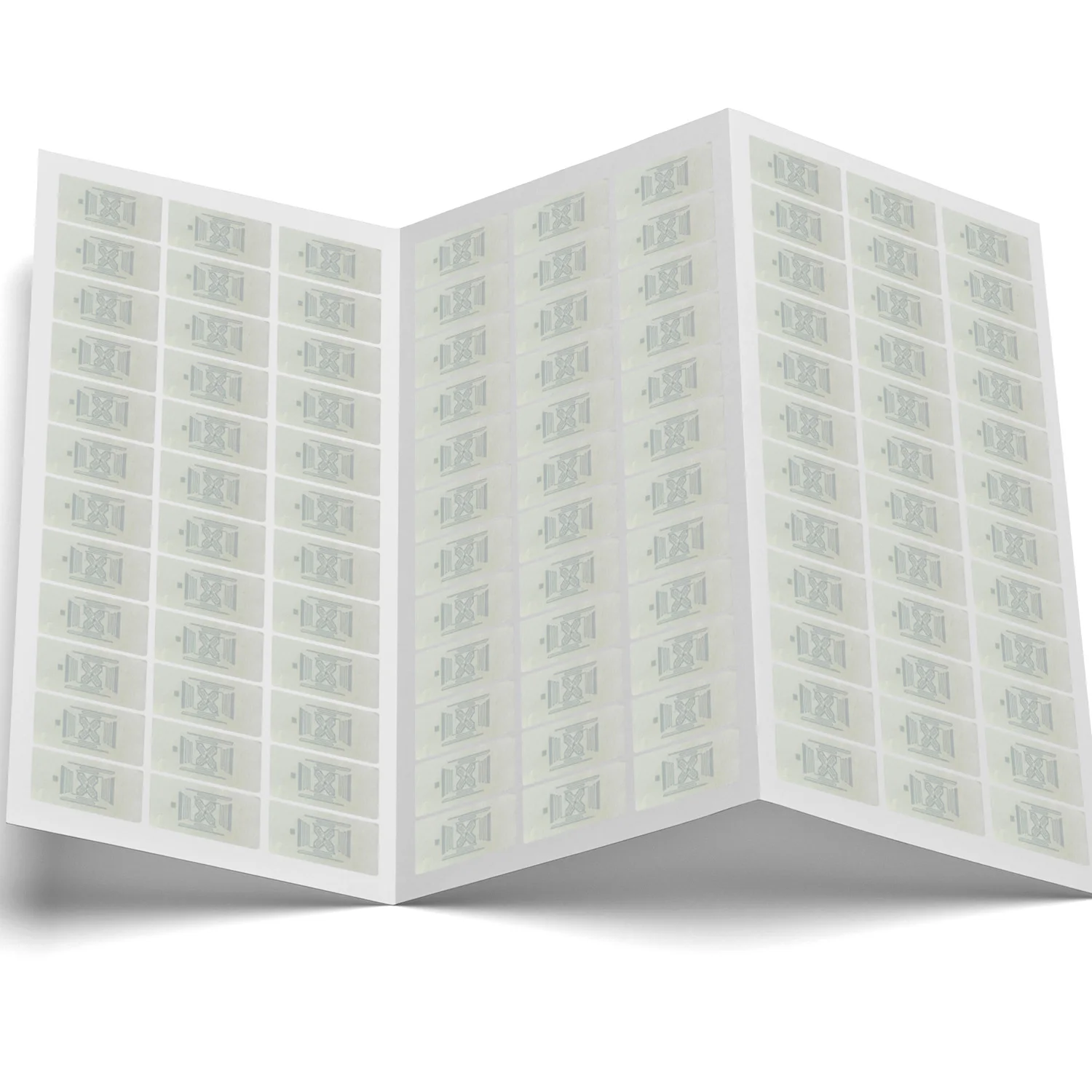 Long Range Reading UHF RFID Tag label Sticker For Asset Tracking RFID File Label