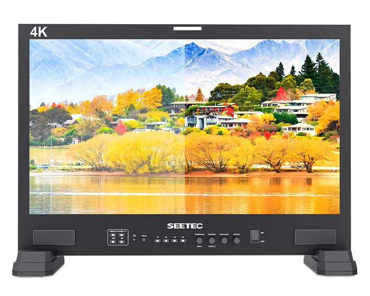 SEETEC 21.5 inch 3D LUT Broadcast Monitor  with 3G-SDI 4K HDMI Full HD