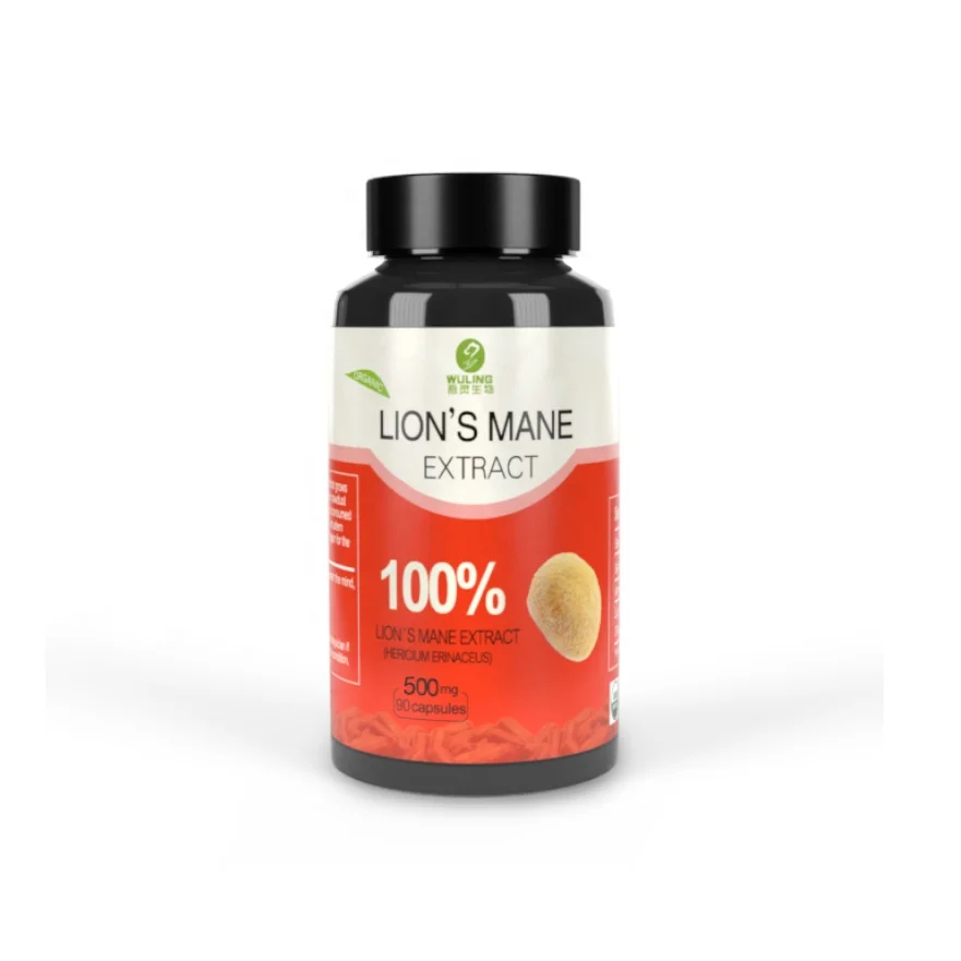 Ноотропная добавка для мозга, капсулы с экстрактом грибов Львиной гривы для ухода за здоровьем